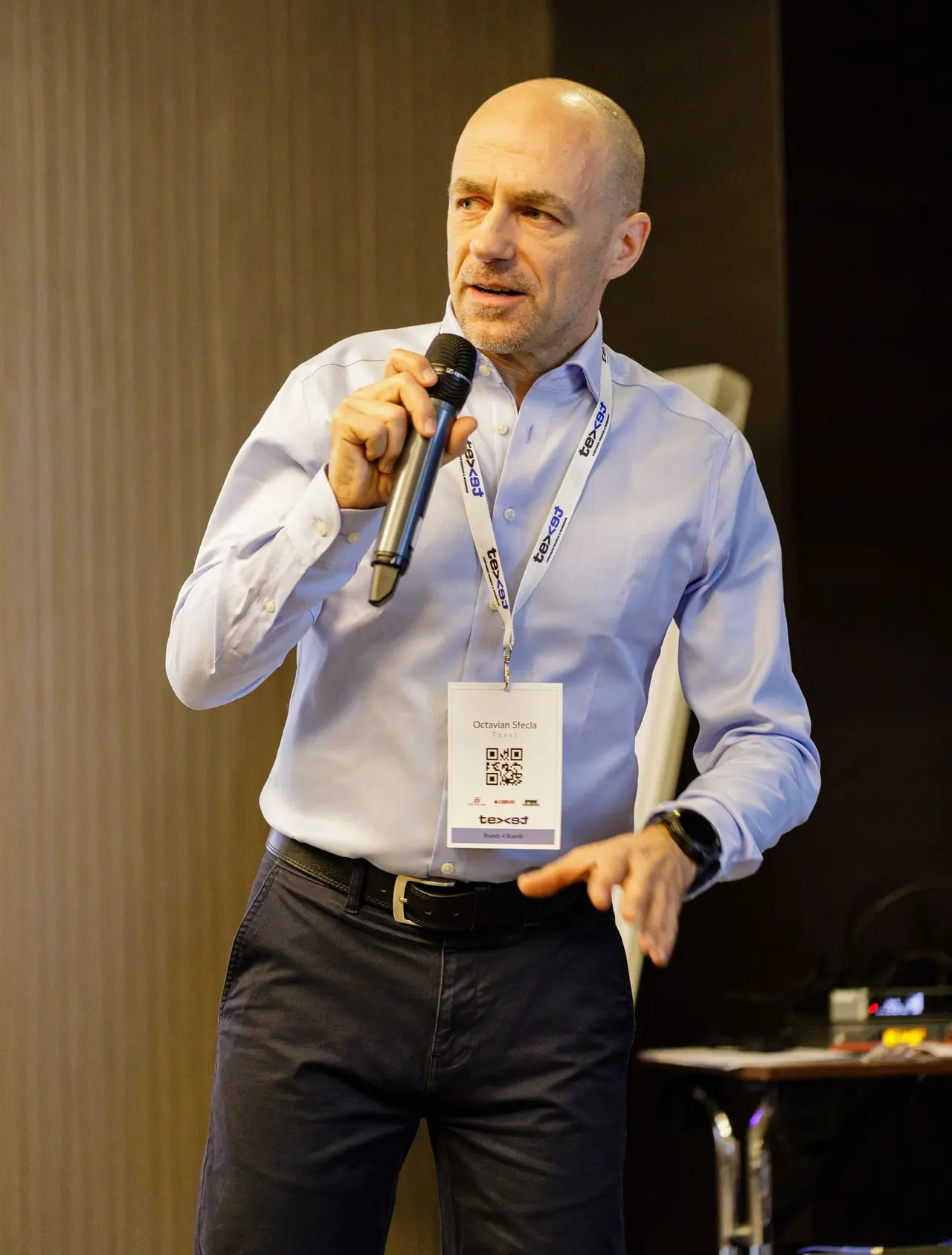 Octavian Sfecla, conferința Texet Brands 4 Brands