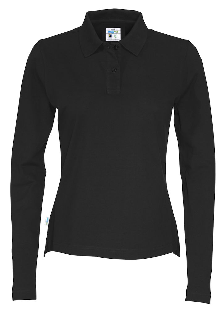 PIQUE LONG SLEEVE WOMAN