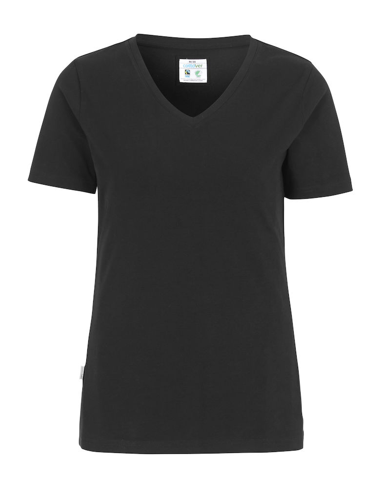 STRETCH V-NECK WOMAN