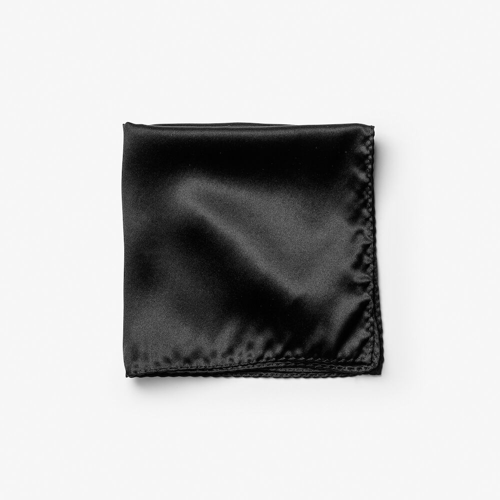 SOLID HANKIE &amp; LAPEL PIN