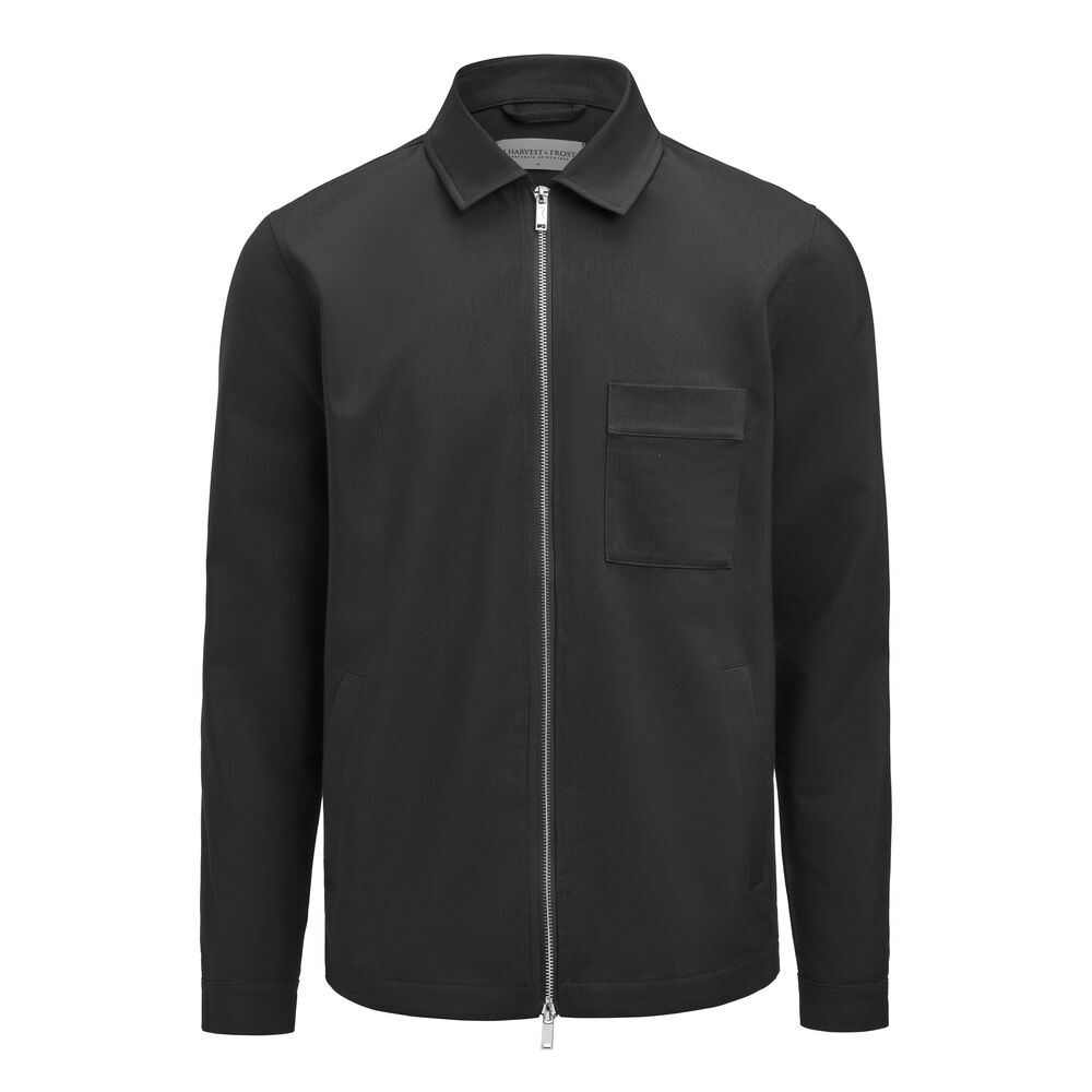 MODERN ZIP OVERSHIRT