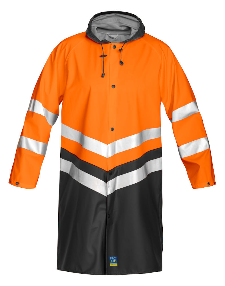 6403 RAIN JACKET HV CLASS 3