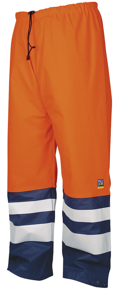6504 RAIN TROUSERS HV CLASS 2