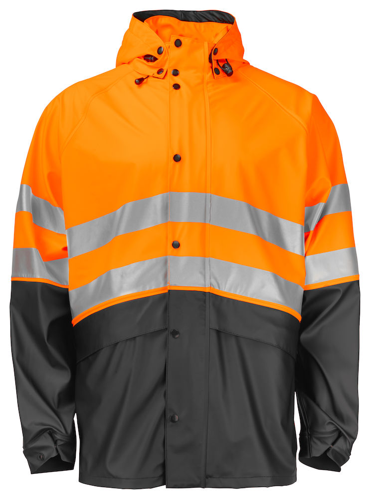 6431 RAINJACKET SHORT EN ISO 20471