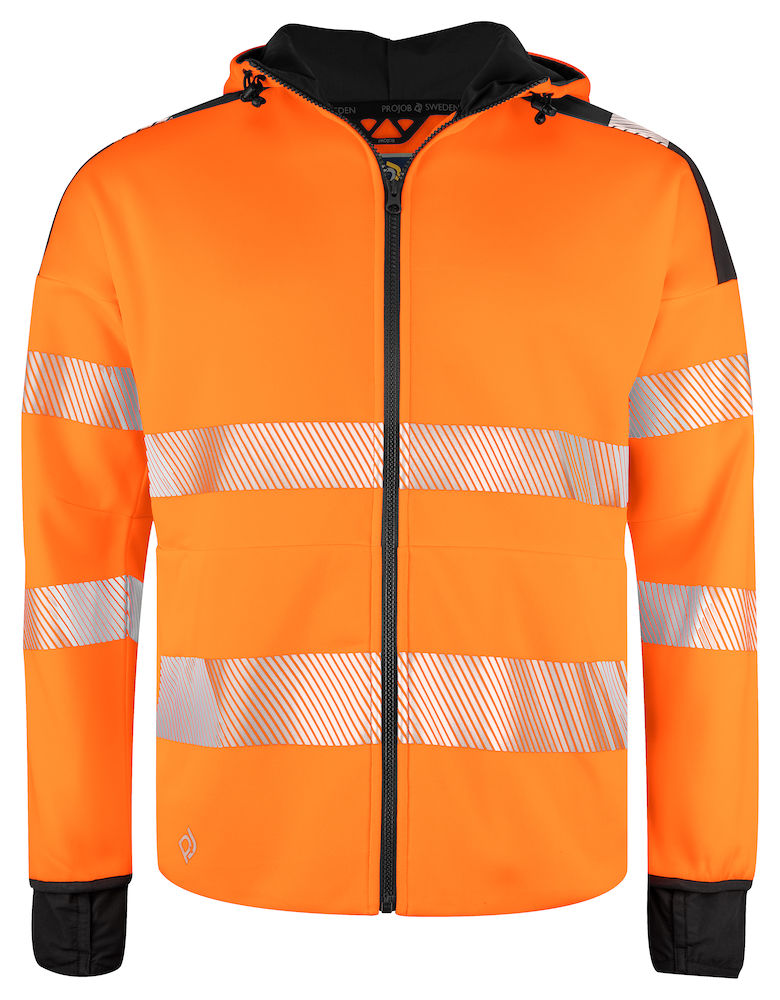 6110 HOOD JACKET EN ISO 20471  CL. 3/2