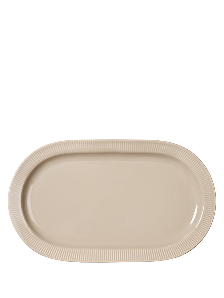 INKA SERVING PLATE, BEIGE