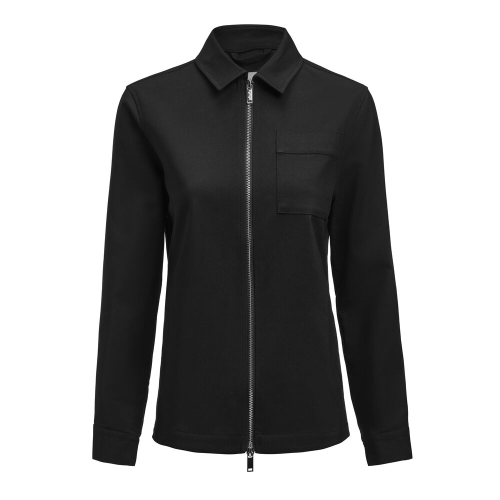 MODERN ZIP OVERSHIRT WOMAN