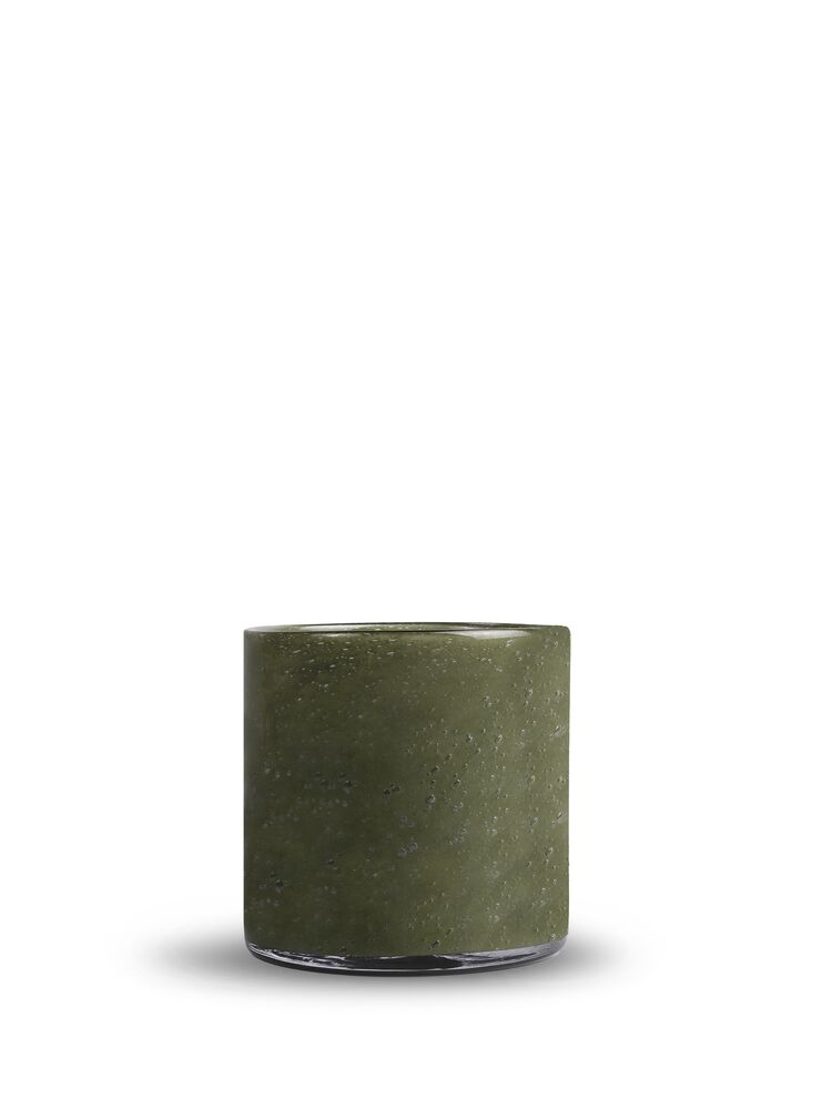CANDLE HOLDER CALORE XS, CALAMATA GREEN