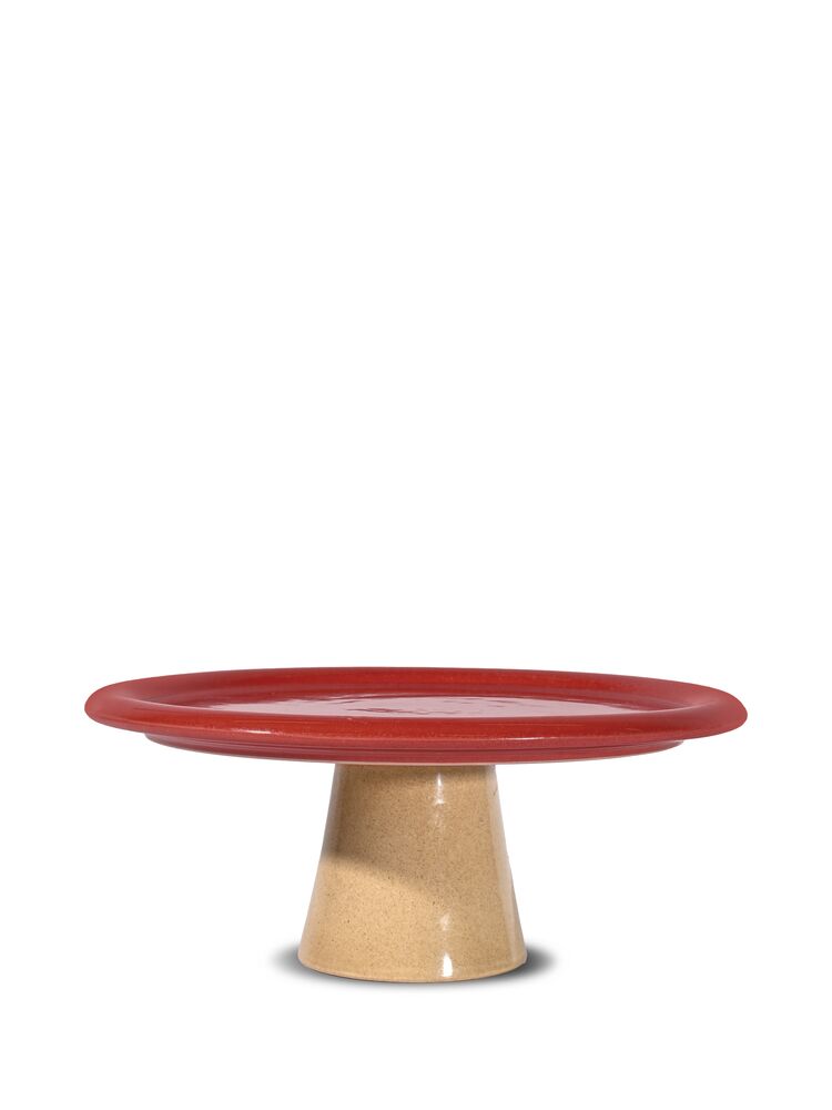 COOKIE STAND PORTO, RED/BEIGE
