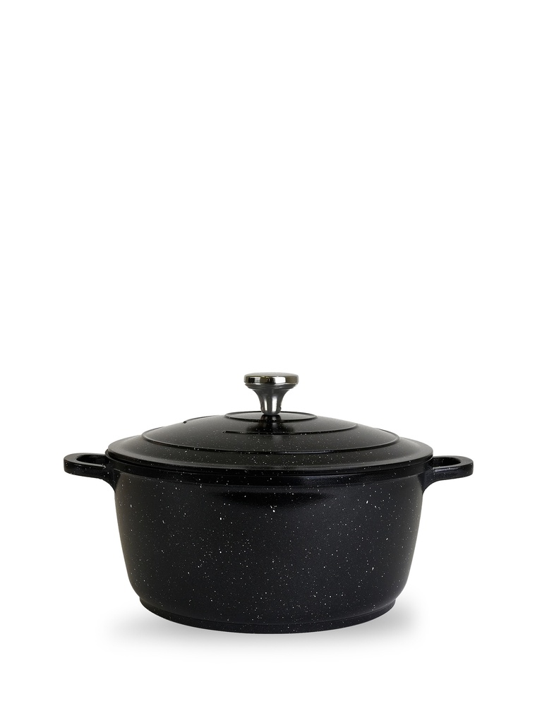 ISAK CASSEROLE, BLACK