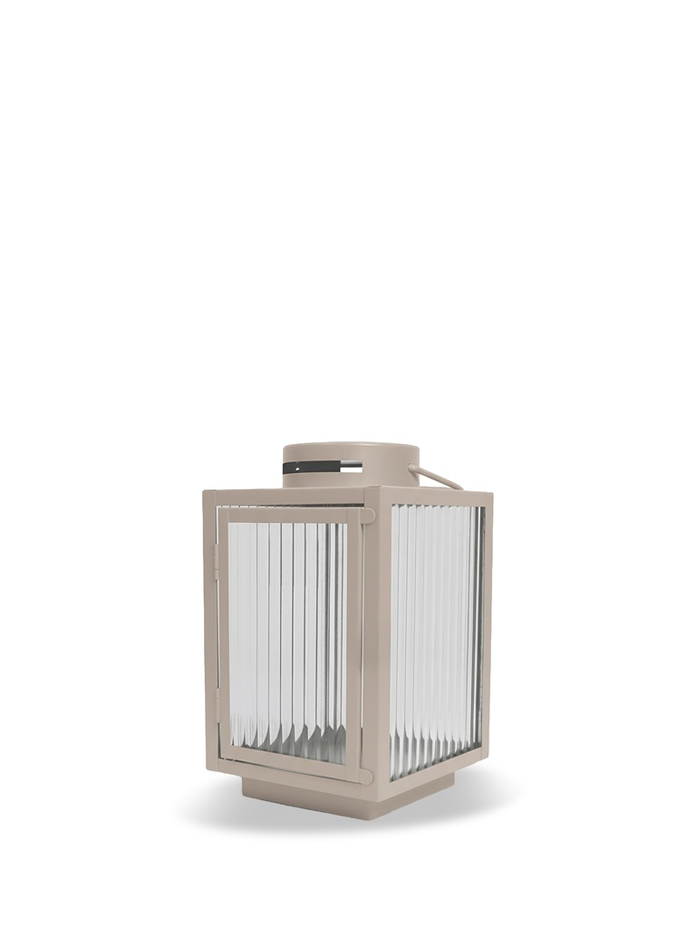LIV LANTERN SMALL, BEIGE