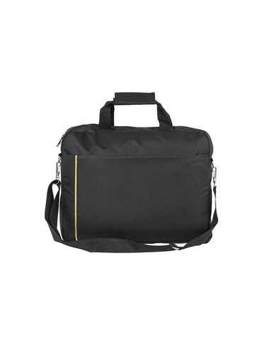 [158612-396-0] PIPE LINE COMPUTERBAG (BLACK/GREEN)