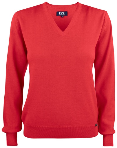 [355431-35-4] EVERETT V-NECK WOMAN (RED, S)