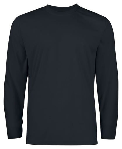 [642017-99-3] 2017 LONG-SLEEVED T-SHIRT (BLACK - 99, XS)