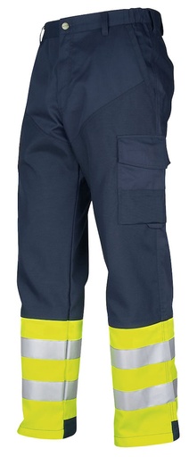 [646507-10-44] 6507 WAISTPANTS HV CLASS 1 (YELLOW/NAVY - 10, 44)