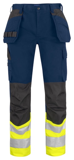 [646534-10-100] 6534 WAISTPANTS HV -CLASS 1  D100 (YELLOW/NAVY - 10, 90/100 cm)