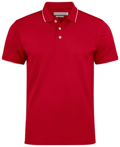 [2135036-400-4] GREENVILLE POLO MODERN FIT (RED, S)