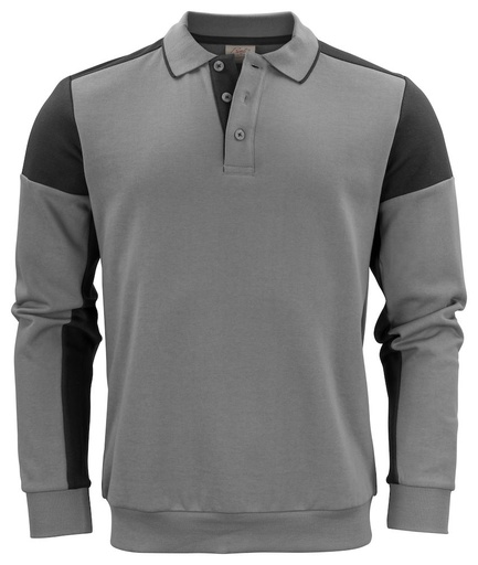 [2262060-9390-3] PRIME POLOSWEATER (ANTHRACITE/ BLACK, XS)