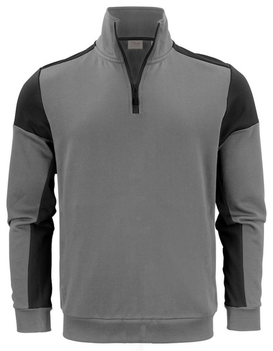 [2262069-9390-3] PRIME HALFZIP SWEATER (ANTHRACITE/ BLACK, XS)