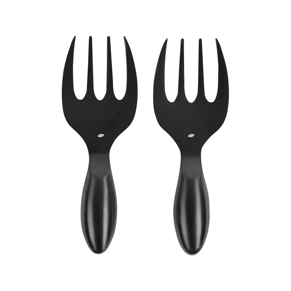 SALAD SERVER SET INSALATA BLACK