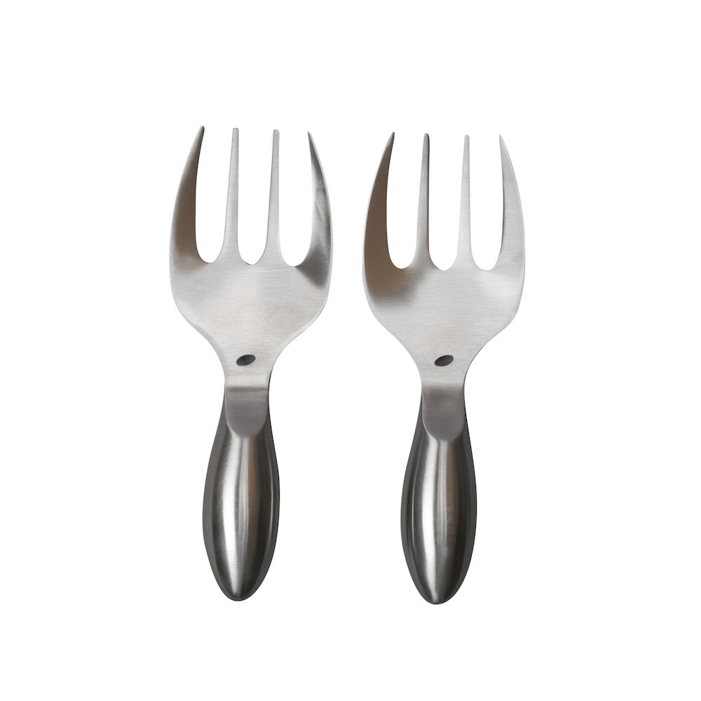 SALAD SERVER SET INSALATA SILVER