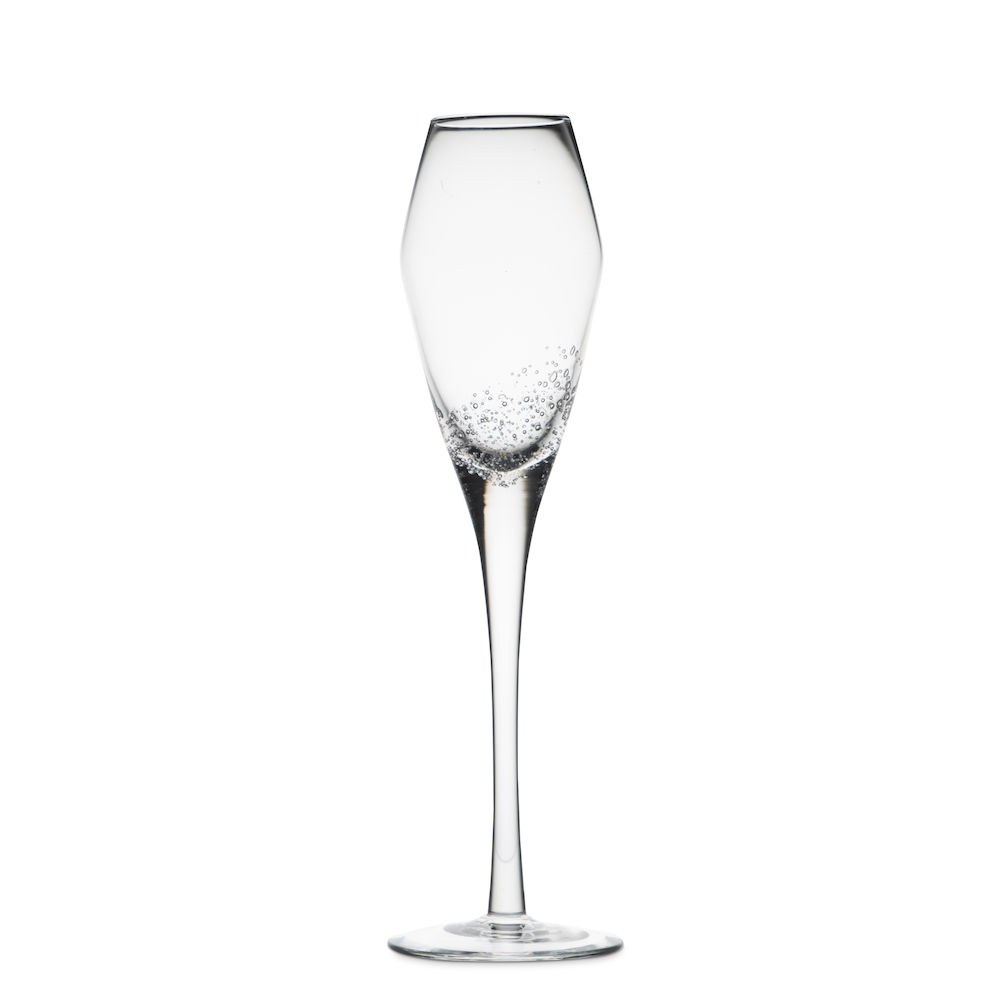 CHAMPAGNE GLASS BUBBLES