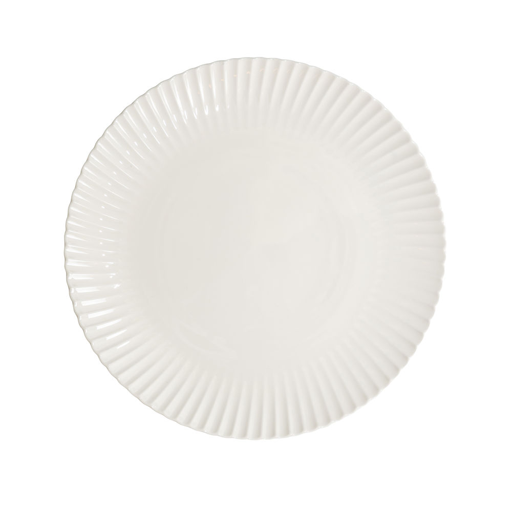 PLATE FRANCES, WHITE