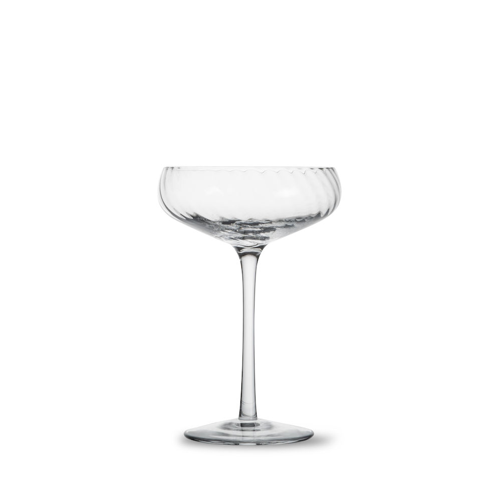 CHAMPAGNE SAUCER OPACITY,  CLEAR