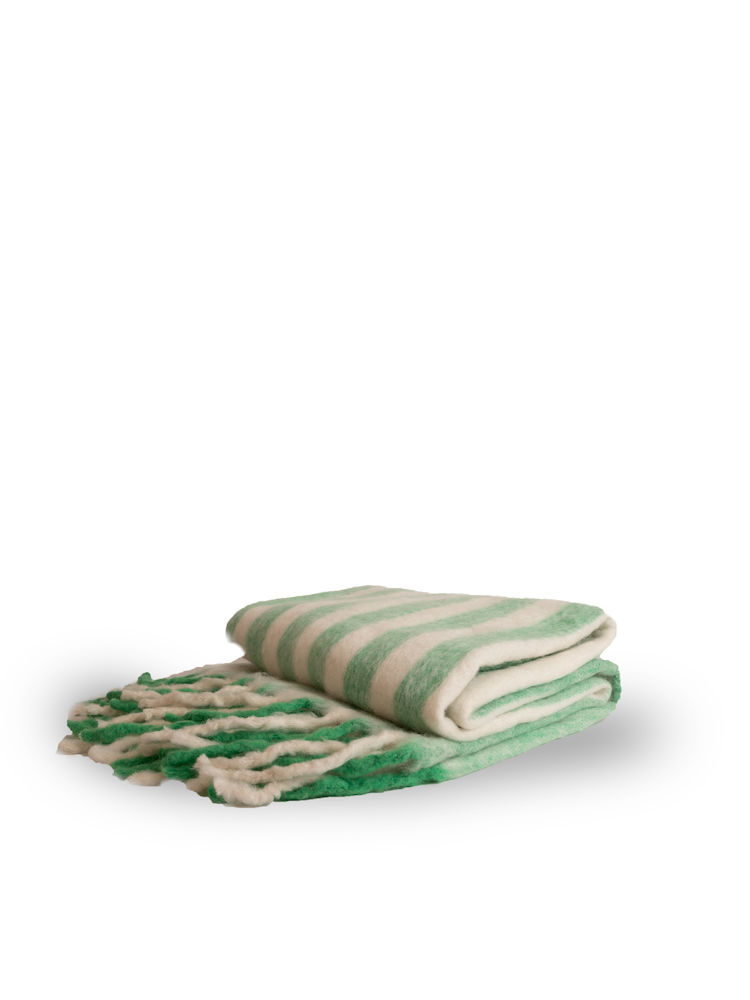 THROW EDIEN, GREEN/WHITE