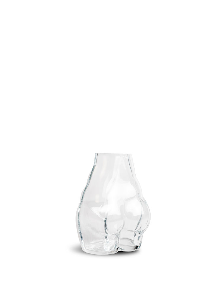 VASE/GLASS BUTT S, CLEAR