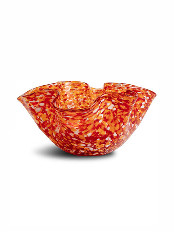 BOWL CARA S, RED/ORANGE