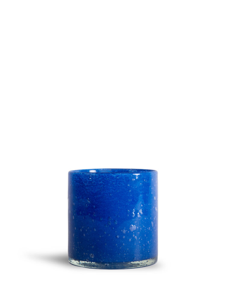 CANDLE HOLDER CALORE M BLUE