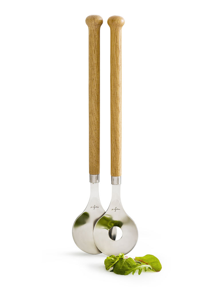 Oak salat utensils