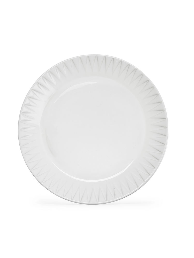 COFFEE & MORE SIDE PLATE, WHITE