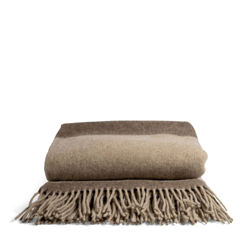 ULLE WOOL PLAID, BEIGE