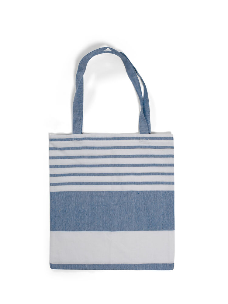 ELLA HAMAM COTTON BAG, BLUE