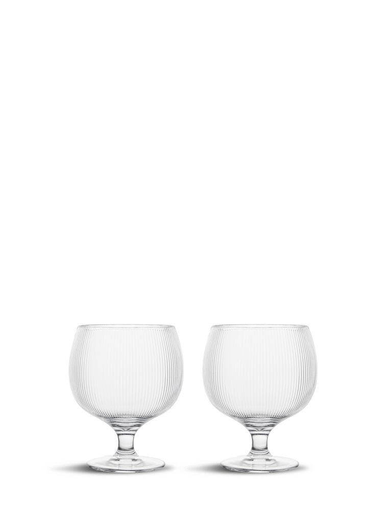 BILLI WINE GLASS, 2-PCS, CLEAR