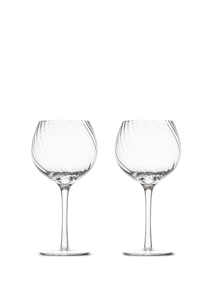 WINE GLASS OPACITY 2PCS/SET, CLEAR