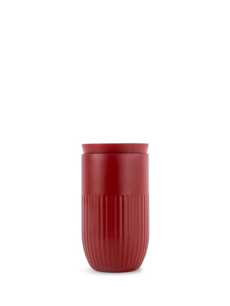TOVA CAR MUG, BURGUNDY