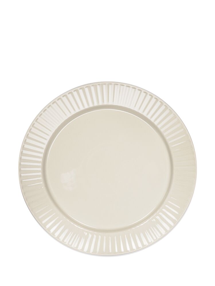 COFFEE &amp; MORE PLATE, BEIGE