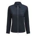 MODERN ZIP OVERSHIRT WOMAN