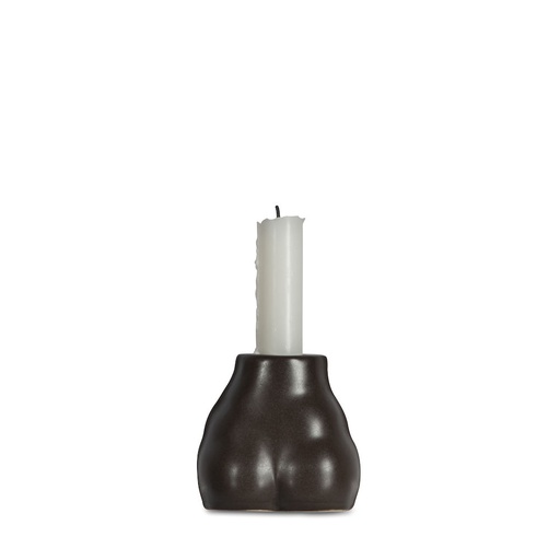 [5284800901] CANDLE HOLDER NATURE, BLACK