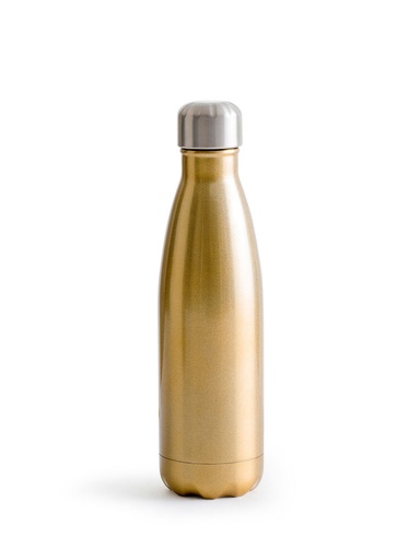 [5017708] NILS STEEL BOTTLE GOLD, 50CL
