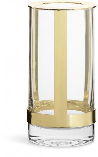 [5018039] HOLD VASE LARGE, GOLD