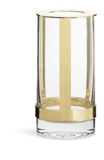 [5018041] HOLD VASE SMALL, GOLD