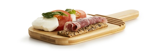 [5018058] CUTTING &amp; SERVING BOARD SMALL OVAL, BAMBOO