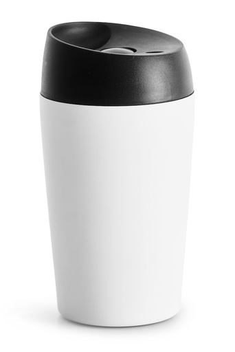 [5018207] TRAVEL MUG WITH LOCKING FUNCTION WHITE 24 CL