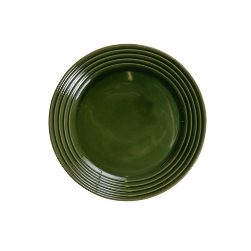 [5018284] COFFEE & MORE SIDE PLATE, GREEN
