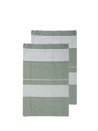 [5018463] ELLA HAMAM 50X70CM, 2-PCS, GREEN