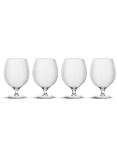 [5018493] BILLI BEER GLASS, 4-PCS, CLEAR